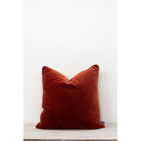 mw home unari rust velvet 50cm