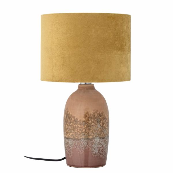 rose ceramic lamp bloomingville