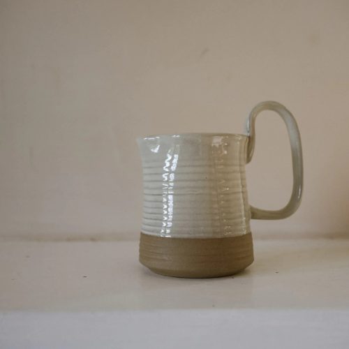 Stoneware Kulampu Jug - Milk White