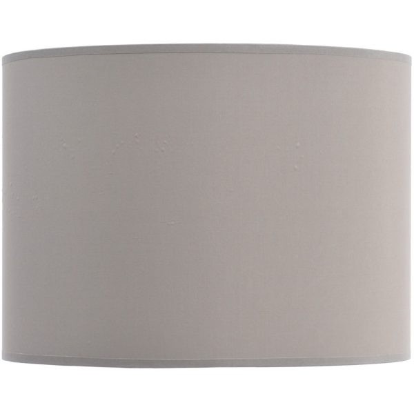 Libra Taupe and Champagne Lined Drum 16″ Lampshade