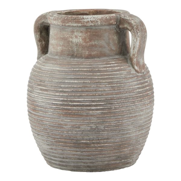 hill interior brown amphora pot