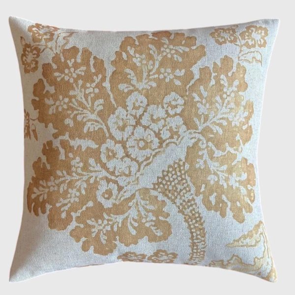 FANCIFUL, OCHRE CUSHION