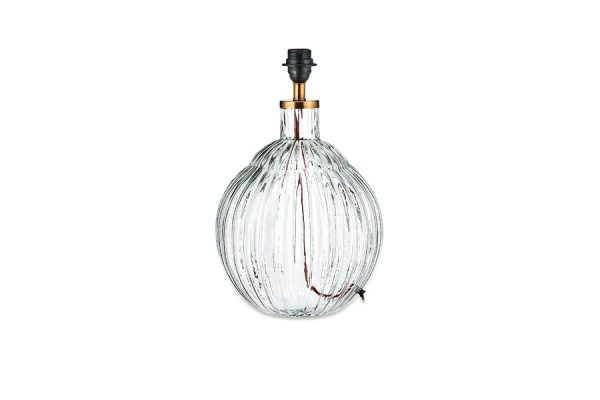 NKUKU - Varanisi Wide Recycled Glass Lamp - Image 2