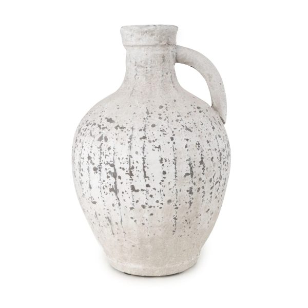 28cm Bottle Vase with Handle - Stone - Image 2