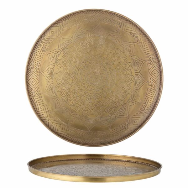 Conan Tray, Brass, Metal