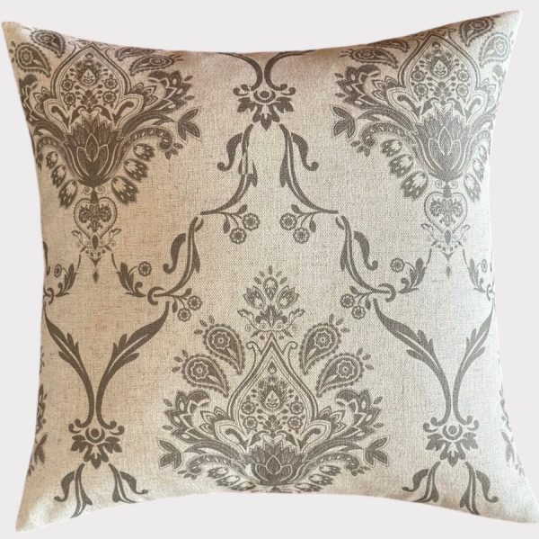 DAMASK LINEN CUSHION