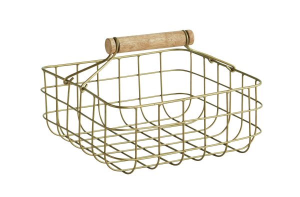 IRON NAPKIN HOLDER W/ HANDLE