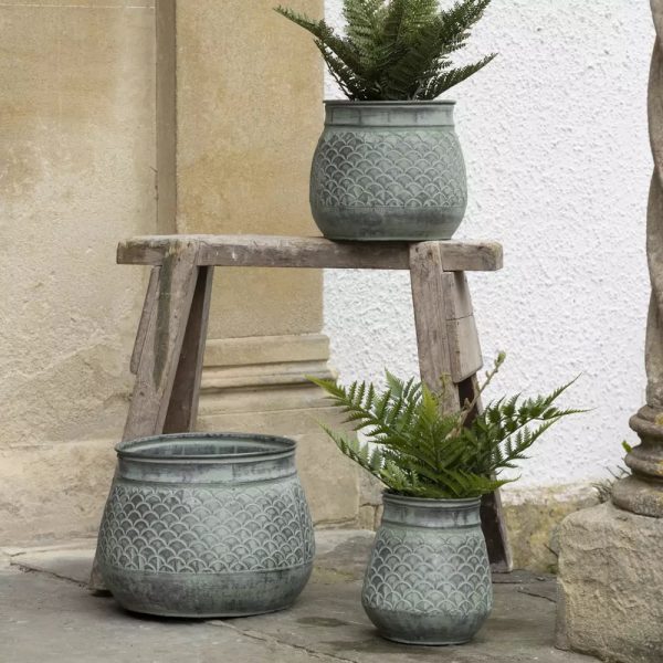 Zinc Decorative Planters