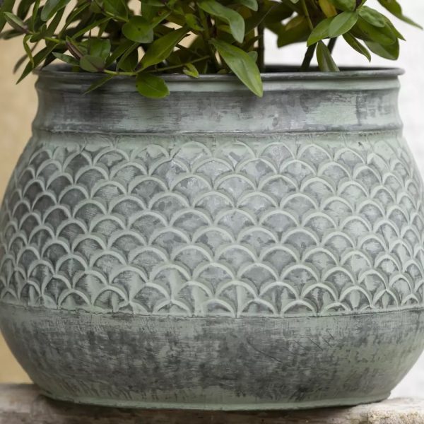 Zinc Decorative Planters - Image 2