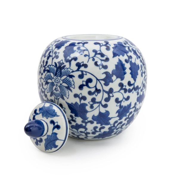 Sumatra Blue & White Ginger Jar 9” - Image 2