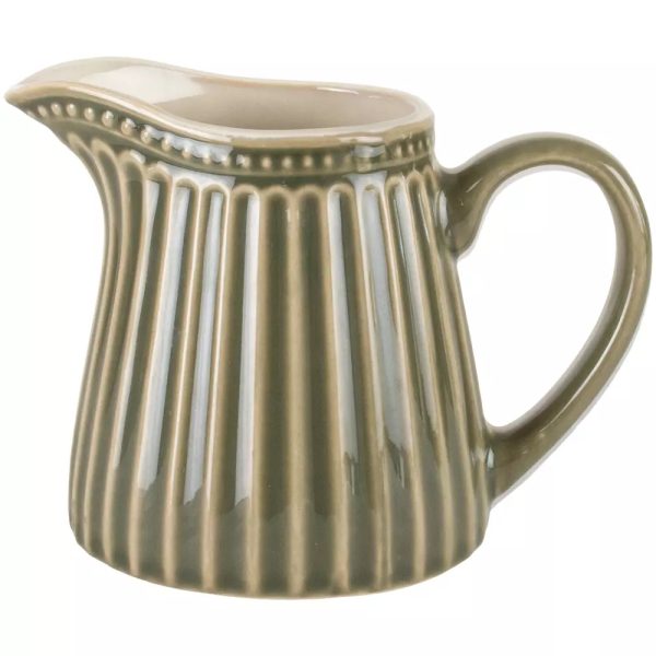 Pembroke Stoneware Jug Green - Image 3