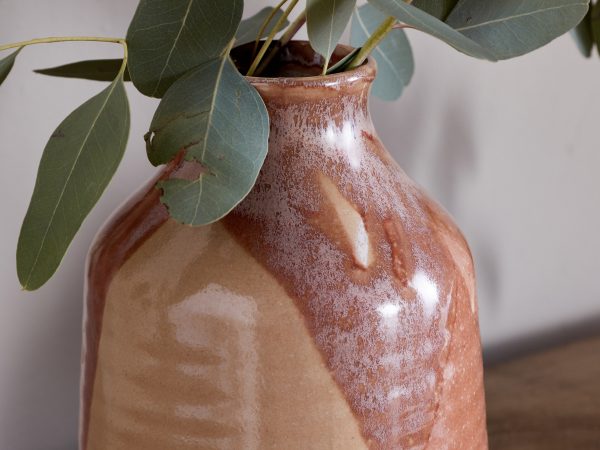 Lucia Ceramic Vase - Terracotta Mix - Image 3