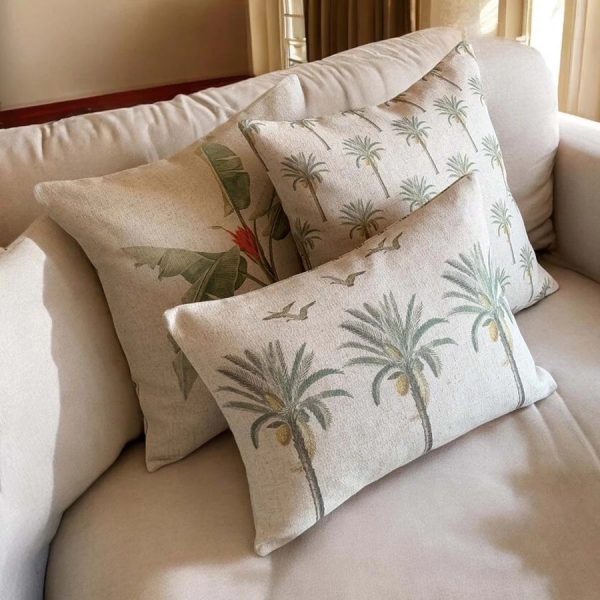 THREE PALMS CUSHION 35x50cm - Image 3