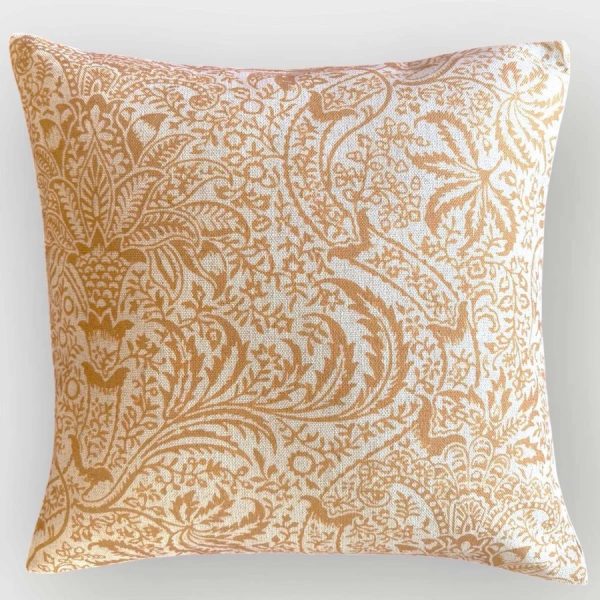 MELVILLE, OCHRE CUSHION