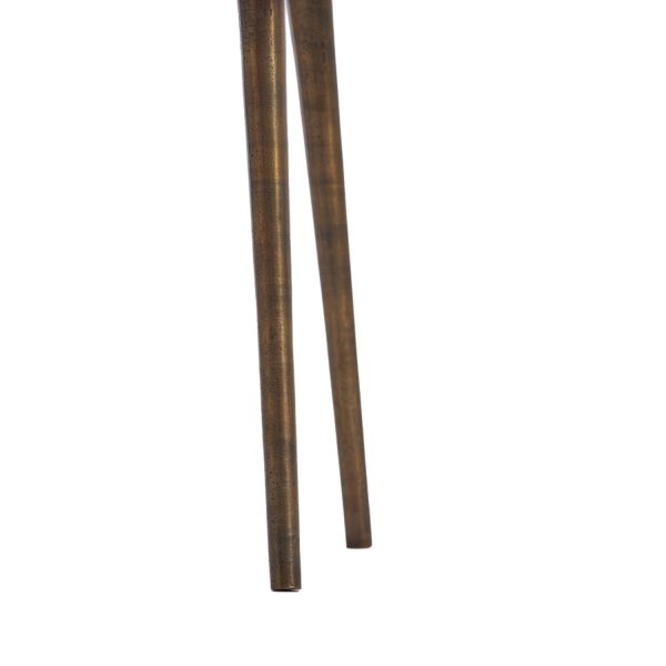 Side table 56cm PUNO antique bronze - Image 5