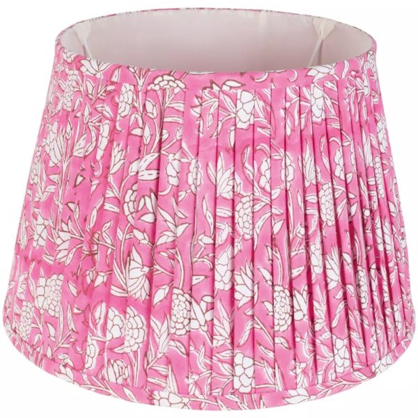 Lampshade Floral Pink 35cm - Image 4