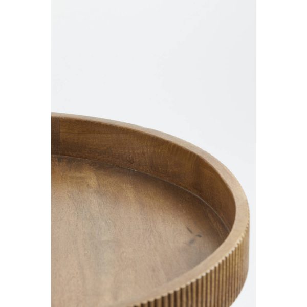 Side table KALOMO wood dark brown - Image 6