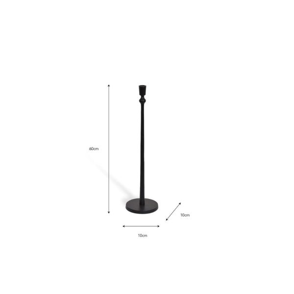 WESTCOTT CANDLE STICK  BLACK 3 Sizes - Image 3