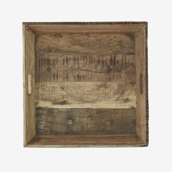 RECYCLED WOODEN TRAY - Image 2